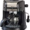 Capresso 303.01 4-Cup Espresso and Cappuccino Machine Black 13.25" x 7.5" x 9.75"