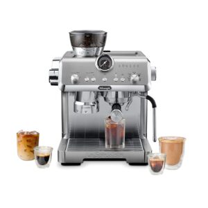 De'Longhi La Specialista Opera Espresso Machine with Cold Brew, Commercial-style Steam Wand for Latte, Cappuccino, Built-in Grinder, EC9555M De'Longhi La Specialista Opera Espresso Machine with Cold Brew, Commercial-style Steam Wand for Latte, Cappuccino, Built-in Grinder, EC9555M