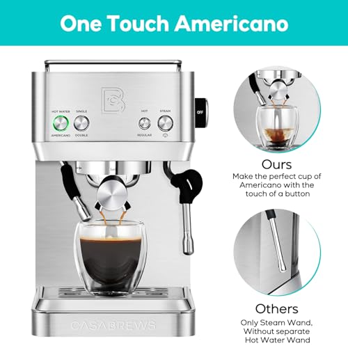 Explore CASABREWS Espresso Machine Review: Is This 20-Bar Maker Worth Your Coffee Cravings?