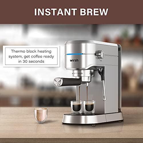 Explore the Wirsh Home Barista Espresso Machine Review: Is It Worth the Hype?