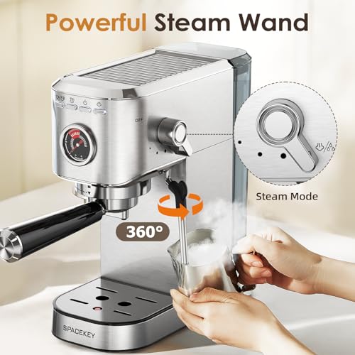 Find Out if the Spacekey CM5080 Espresso Machine Delivers Quality Coffee: A Review