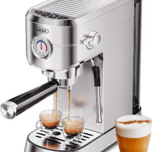 Gevi Semi-Automatic Espresso Machines, Professional 20 Bar Espresso Maker with Milk Frother, Stainless Steel Expresso Coffee Machines for Home, Compact Cappuccino Machine, Great... Gevi Semi-Automatic Espresso Machines, Professional 20 Bar Espresso Maker with Milk Frother, Stainless Steel Expresso Coffee Machines for Home, Compact Cappuccino Machine, Great...