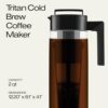 How does the Takeya best cold brew coffee maker 10311 compare in reviews and flavor?