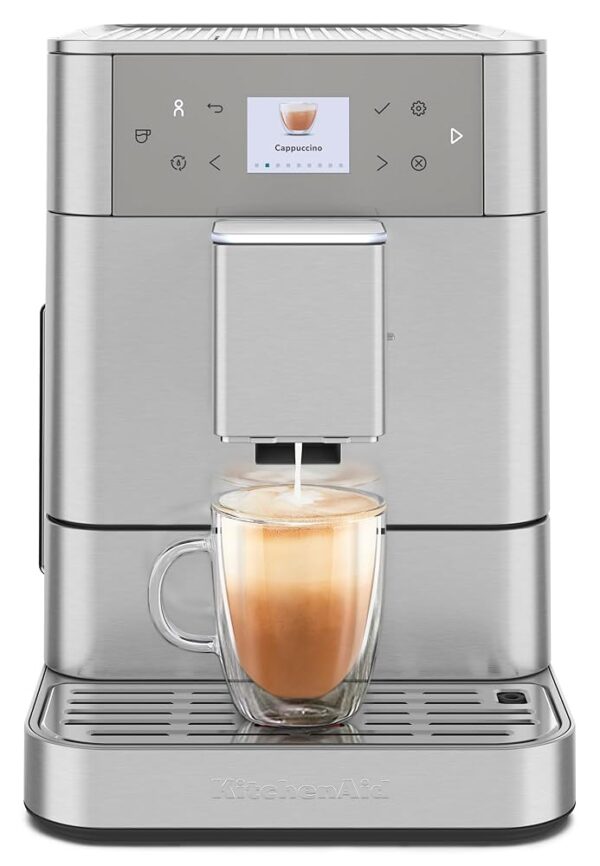 KitchenAid Fully Automatic Espresso Machine KF6, KES8556SX, Stainless Steel