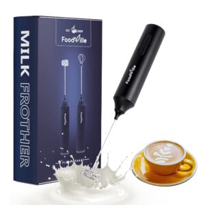 MF05 Rechargeable Milk Frother USB Charging Handheld Foam Maker with Stainless Balloon Whisk for Cappuccino, Latte, Bulletproof Coffee, Keto (Black without Stand) MF05 Rechargeable Milk Frother USB Charging Handheld Foam Maker with Stainless Balloon Whisk for Cappuccino, Latte, Bulletproof Coffee, Keto (Black without Stand)
