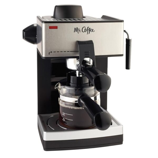 Mr. Coffee 4-Cup Steam Espresso System with Milk Frother Mr. Coffee 4-Cup Steam Espresso System with Milk Frother