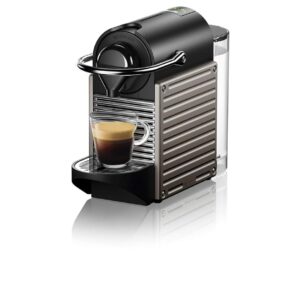 Nespresso BEC430TTN Pixie Espresso Machine, 24 ounces by Breville, Titan Nespresso BEC430TTN Pixie Espresso Machine, 24 ounces by Breville, Titan