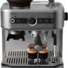 PHILIPS Barista Brew Semi Automatic Espresso Machine - Single & Double Espresso,Americano, 250g Bean Container+Grinder+Milk Jug with temperature indicator,Calibrated...