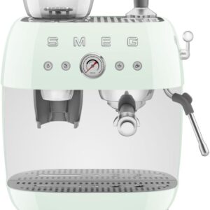 Smeg Semi-Automatic Espresso Machine (Pastel Green)