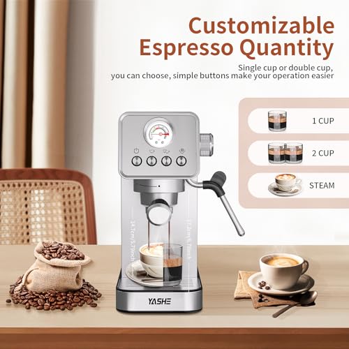 Uncover if YASHE Espresso Machine 20 Bar is Worth Your Home Coffee Needs Review