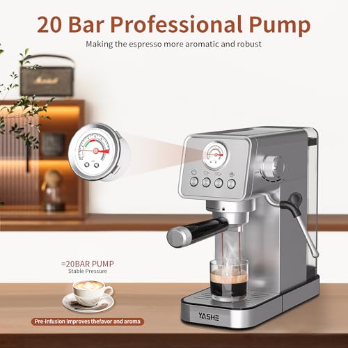 Uncover if YASHE Espresso Machine 20 Bar is Worth Your Home Coffee Needs Review