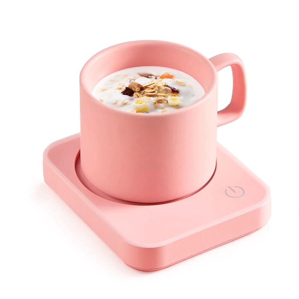 VOBAGA Coffee Mug Warmer, Electric Coffee Warmer for Office Desk Accessories with Auto Shut Off, 3 Temperature Setting Smart Cup Warmer for Heating Coffee, Beverage, Milk and...