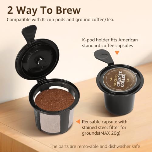 Aigostar Single Serve Coffee Maker Review Best Programmable K Cup Brewer for Custom Coffee Aigostar Single Serve Coffee Maker Review Best Programmable K Cup Brewer for Custom Coffee