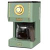 Amaste Drip Coffee Machine with 25 Oz Glass Pot, Retro Style Maker with Reusable Coffee Filter & Three Brewing Modes, 30minute-Warm-Keeping, Matcha Green Amaste Drip Coffee Machine with 25 Oz Glass Pot, Retro Style Maker with Reusable Coffee Filter & Three Brewing Modes, 30minute-Warm-Keeping, Matcha Green
