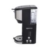 Amazon Basics Single Serve Coffee Maker K-Cup, 14 Oz, Black & Stainless Steel Machine, 5.98"D x 9.44"W x 14.17"H Amazon Basics Single Serve Coffee Maker K-Cup, 14 Oz, Black & Stainless Steel Machine, 5.98"D x 9.44"W x 14.17"H