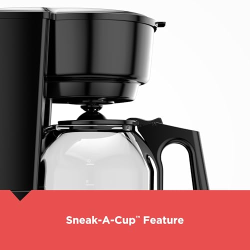 BLACK+DECKER 12-Cup Coffee Maker Review Unveiling Vortex Technology and Sneak-A-Cup Features BLACK+DECKER 12-Cup Coffee Maker Review Unveiling Vortex Technology and Sneak-A-Cup Features