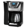 BLACK+DECKER 12-Cup Mill and Brew Coffee Maker, Automatic Grind and Brew Drip Coffee Machine, Programmable, Sneak-A-Cup, Reusable Filter. BLACK+DECKER 12-Cup Mill and Brew Coffee Maker, Automatic Grind and Brew Drip Coffee Machine, Programmable, Sneak-A-Cup, Reusable Filter.