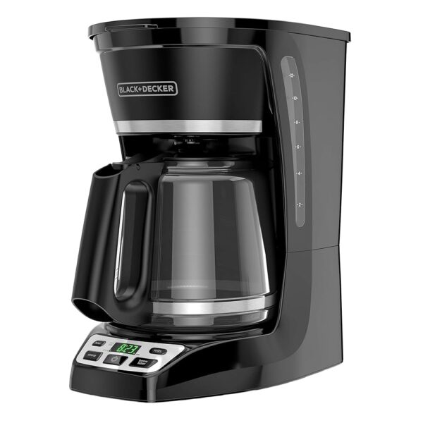 BLACK+DECKER 12-Cup* Programmable Coffeemaker, Black, CM1070B-3 BLACK+DECKER 12-Cup* Programmable Coffeemaker, Black, CM1070B-3
