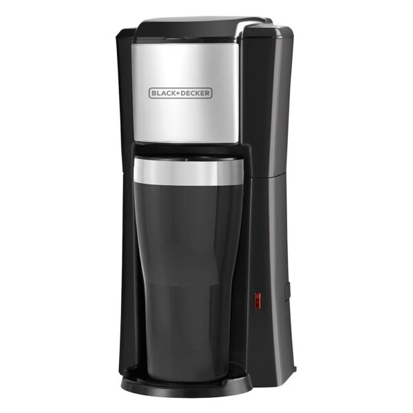 BLACK+DECKER CM618 Single Serve Coffee Maker, Black BLACK+DECKER CM618 Single Serve Coffee Maker, Black