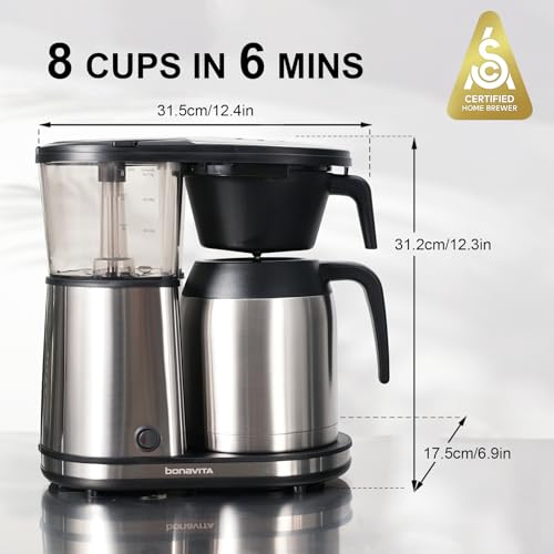 Bonavita Connoisseur 8 Cup Coffee Maker Review Fast Pour Over Brewing Excellence Bonavita Connoisseur 8 Cup Coffee Maker Review Fast Pour Over Brewing Excellence