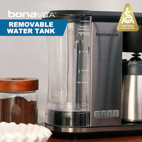 Bonavita Enthusiast 8 Cup Drip Coffee Maker Review Brewing Barista Quality Fast Bonavita Enthusiast 8 Cup Drip Coffee Maker Review Brewing Barista Quality Fast