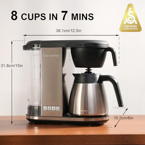 Bonavita Enthusiast 8 Cup Drip Coffee Maker Review Brewing Barista Quality Fast Bonavita Enthusiast 8 Cup Drip Coffee Maker Review Brewing Barista Quality Fast