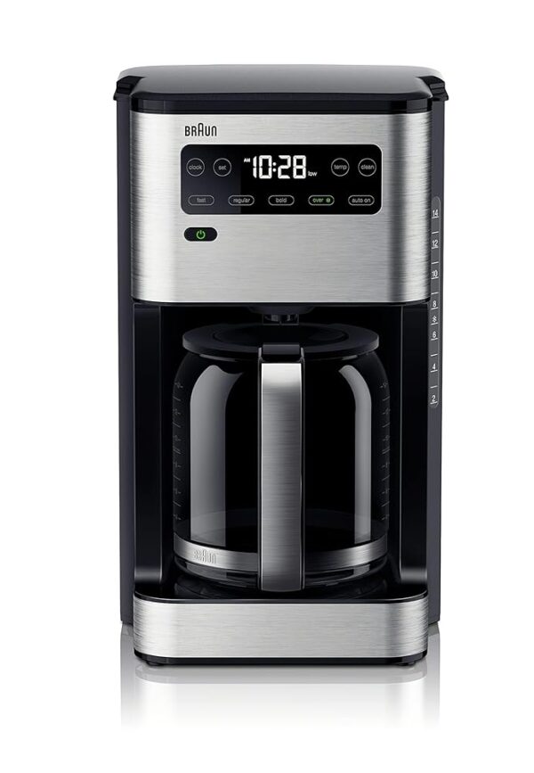 Braun Pure Flavor 14 Cup Drip Coffee Maker, 14 cup, Black, KF5650BK Braun Pure Flavor 14 Cup Drip Coffee Maker, 14 cup, Black, KF5650BK