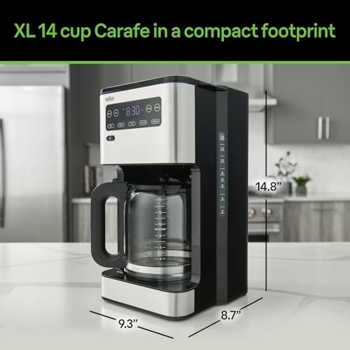 Braun Pure Flavor 14 Cup Drip Coffee Maker Review Fast Brewing and Flavor Retention Braun Pure Flavor 14 Cup Drip Coffee Maker Review Fast Brewing and Flavor Retention