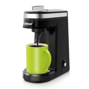 CHULUX Mini Single Serve Coffee Maker for K Cup Capsule, Tiny Small Size Coffee Machine for One Person Travel, RV, Truck and Home CHULUX Mini Single Serve Coffee Maker for K Cup Capsule, Tiny Small Size Coffee Machine for One Person Travel, RV, Truck and Home
