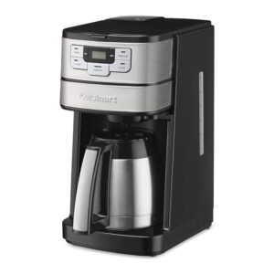 Cuisinart 10 Cup Coffee Maker with Grinder, Automatic Grind & Brew, Black/Silver, DGB-450NAS Cuisinart 10 Cup Coffee Maker with Grinder, Automatic Grind & Brew, Black/Silver, DGB-450NAS
