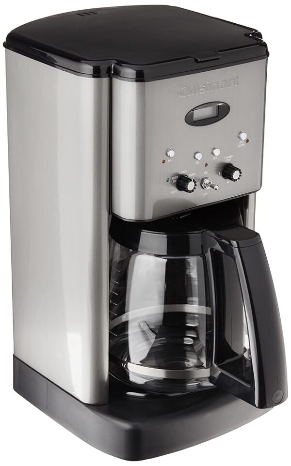 Cuisinart 12 Cup Brew Central Maker Coffee Maker2, Black Stainless Steel, DCC-1200BKSNAS