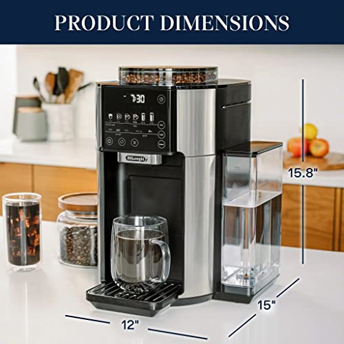 De'Longhi TrueBrew Automatic Coffee Maker Review Fresh Whole Bean Drip Brewer De'Longhi TrueBrew Automatic Coffee Maker Review Fresh Whole Bean Drip Brewer