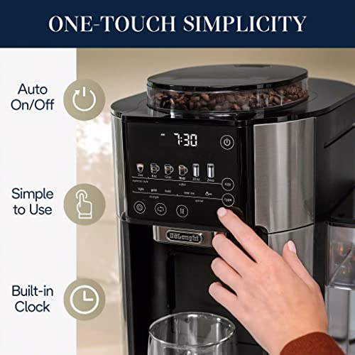 De'Longhi TrueBrew Automatic Coffee Maker Review Fresh Whole Bean Drip Brewer De'Longhi TrueBrew Automatic Coffee Maker Review Fresh Whole Bean Drip Brewer