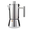 Easyworkz Diego Stovetop Espresso Maker Stainless Steel Italian Coffee Machine Maker 12Cup 17.5 oz Induction Moka Pot Easyworkz Diego Stovetop Espresso Maker Stainless Steel Italian Coffee Machine Maker 12Cup 17.5 oz Induction Moka Pot