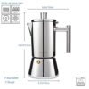 Easyworkz EZ-CP500A Stovetop Espresso Maker Review Best Stainless Steel Moka Pot Easyworkz EZ-CP500A Stovetop Espresso Maker Review Best Stainless Steel Moka Pot