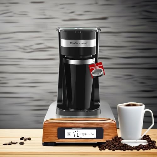 Elite Gourmet EHC113 Compact Single Serve Coffee Maker Review for Quick Brewing