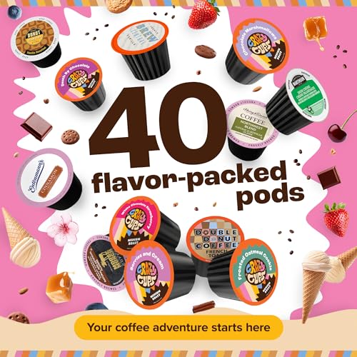 Flavored Coffee Pods Review Crazy Cups Variety Pack for Keurig K-Cup Brewers