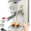 Gevi Commercial Espresso and Coffee Makers, Professional Espresso Maker Latte Machine with Milk Frother, Stainless Steel Expresso Coffee Machines for Home, Compact Cappuccino...
