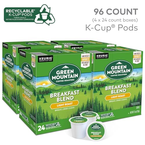 Green Mountain Coffee Roasters Breakfast Blend K-Cup Pods Review Light Roast Excellence Green Mountain Coffee Roasters Breakfast Blend K-Cup Pods Review Light Roast Excellence