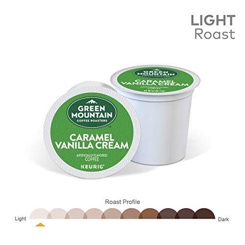 Green Mountain Coffee Roasters Caramel Vanilla Cream K-Cup Pods Review Light Roast Excellence