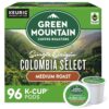 Green Mountain Coffee Roasters Colombia Select Coffee, Keurig Single-Serve K-Cup Pods, Medium Roast Coffee, 96 Count