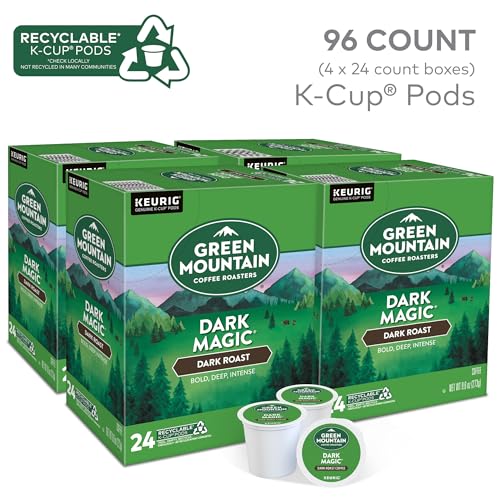 Green Mountain Coffee Roasters Dark Magic Keurig Pods Review Bold Dark Roast Experience
