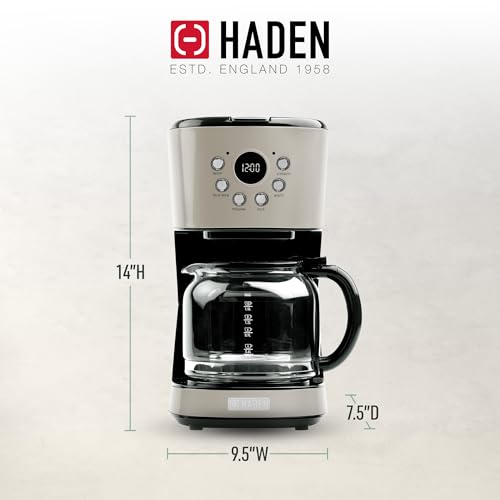 HADEN 12-Cup Drip Coffee Maker Review Discover Classic Style and Modern Features HADEN 12-Cup Drip Coffee Maker Review Discover Classic Style and Modern Features