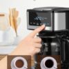 Ihomekee CM9428C Drip Coffee Maker Review Iced Coffee Function and Touchscreen Features