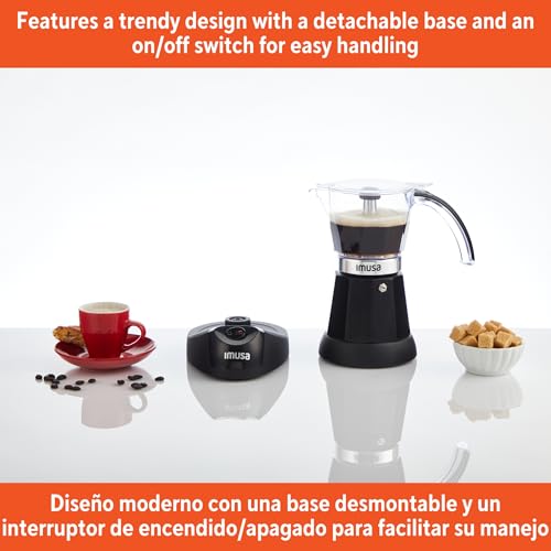 Imusa Espresso Maker Review Discover the Versatile 3 or 6 Cup Electric Coffee Brewer