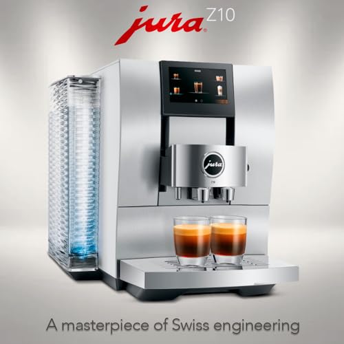 Jura Z10 Coffee Machine Aluminum White Bundle with Filter Cartridge Water Stabilizer, Milk System Cleaner Mini-Tabs, Cleaning Tablets, Milk Containers, and Blend Whole Bean... Jura Z10 Coffee Machine Aluminum White Bundle with Filter Cartridge Water Stabilizer, Milk System Cleaner Mini-Tabs, Cleaning Tablets, Milk Containers, and Blend Whole Bean...