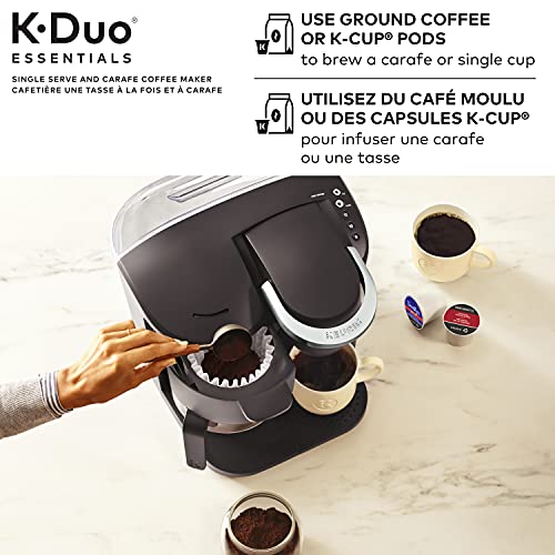 Keurig K-Duo Essentials Coffee Maker Review Best Dual Brew Machine for Coffee Lovers