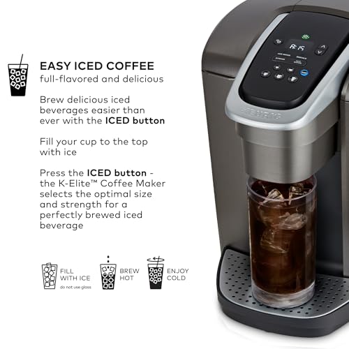Keurig K-Elite Coffee Maker Review Best Single Serve Brewer with Strength and Temperature Control