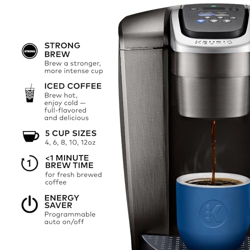 Keurig K-Elite Coffee Maker Review Best Single Serve Brewer with Strength and Temperature Control