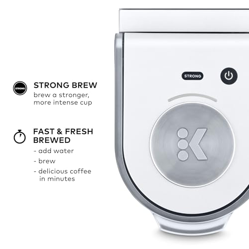 Keurig K Mini Plus Single Serve Brewers Review Strong Brew Compact Convenience
